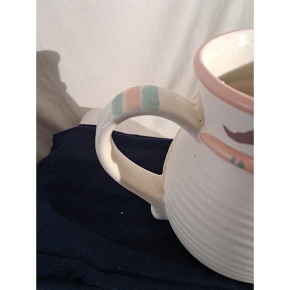 Southwestern Treasure Craft TAOS USA Pitcher Ceramic Chili Pepper Design - Picture 2 of 6